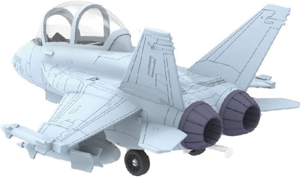 フリーダムモデルキット コンパクトシリーズ アメリカ海軍 F/A-18F スーパーホーネット 複座型 VFA-102 ダイアモンド_画像3