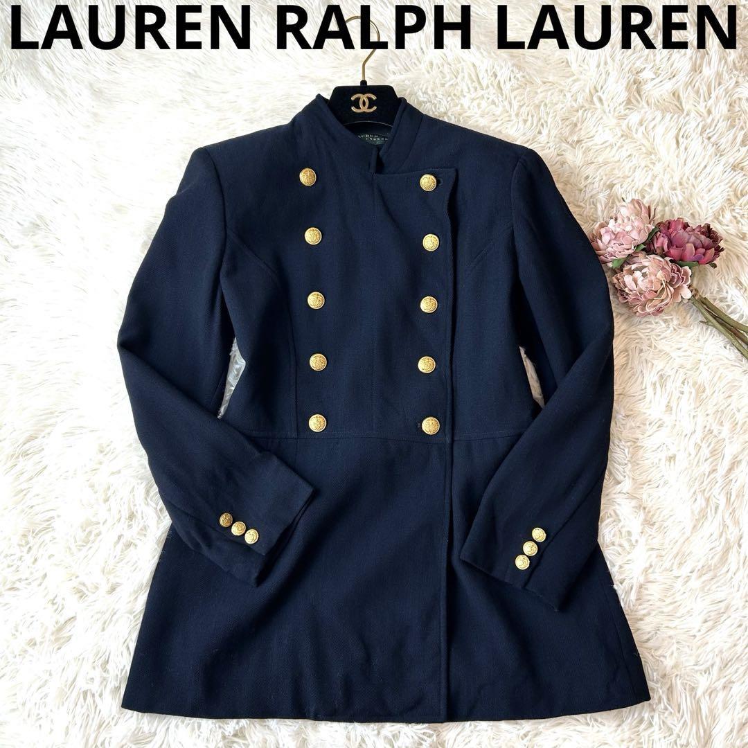 USA製 ローレンラルフローレン 紺ジャケット 金ボタン ナポレオン 6　Ralph lauren 紺ブレ