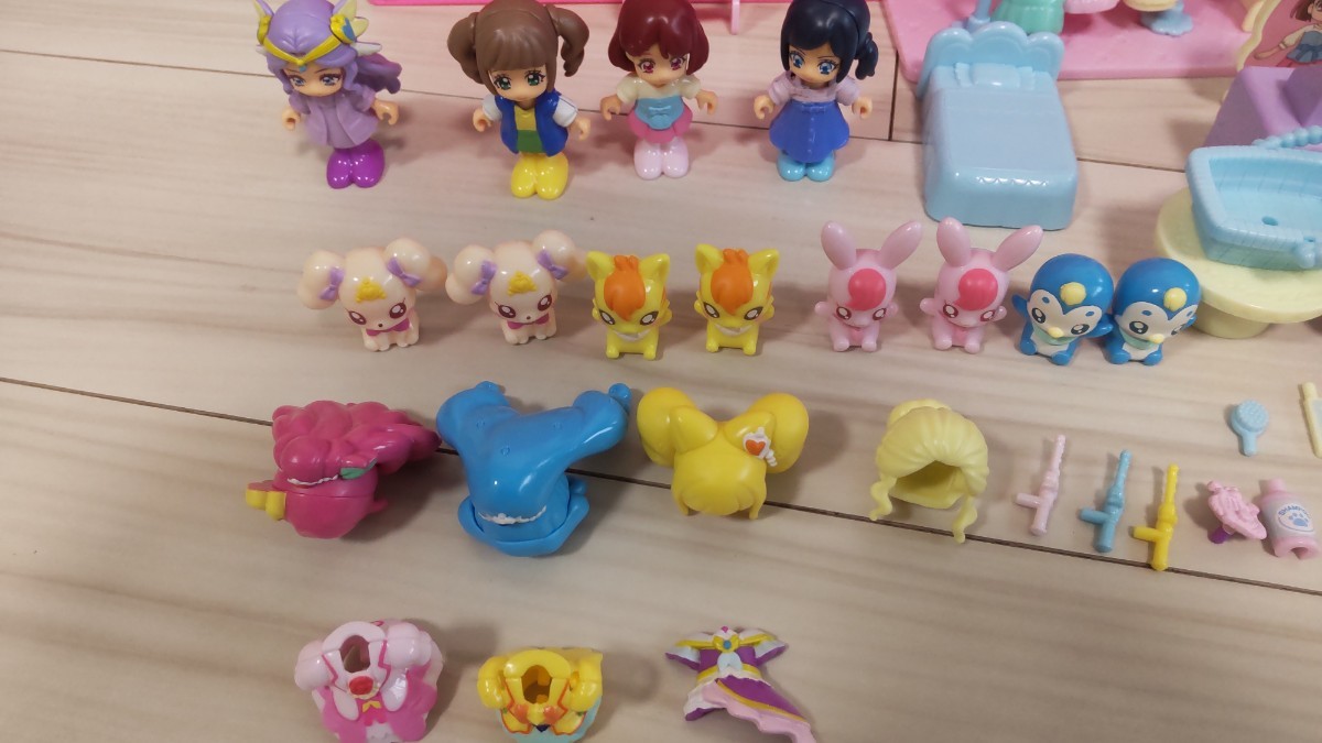 ★中古品★ ヒーリングっどプリキュア プリコーデハウス エレベーターのあるおおきなプリキュアのおうち ドール ラテとなかまたち おもちゃ_画像3