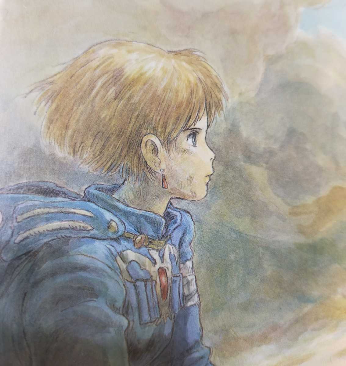 [ рамка товар ] Studio Ghibli Kaze no Tani no Naushika Ghibli официальный альбом с иллюстрациями порез .. Animage акварельная живопись Miyazaki . осмотр ) Ghibli постер. открытка t