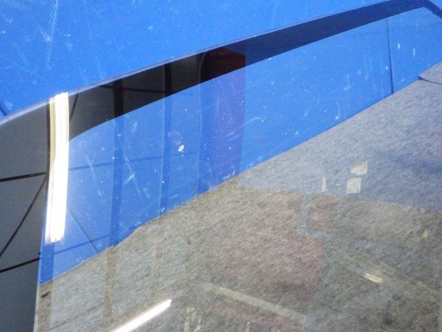 【C】ホンダ純正 クォーターガラス クリアガラス 右/運転席側 GA2 シティ 旧車 当時物の画像3