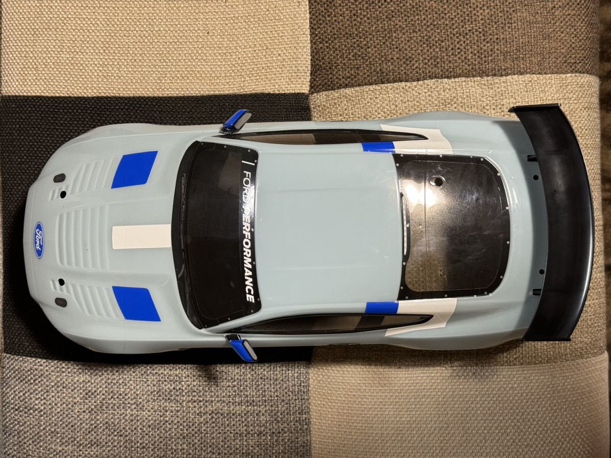 タミヤ 1/10 フォードマスタングGT4 メーカー塗装済みボディ 47485 中古_画像6