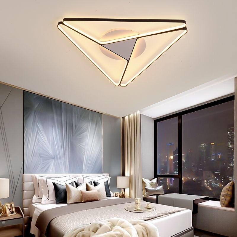 大特価　LEDシーリングライト リビング照明 寝室 天井照明 三角形 モダン 50W
