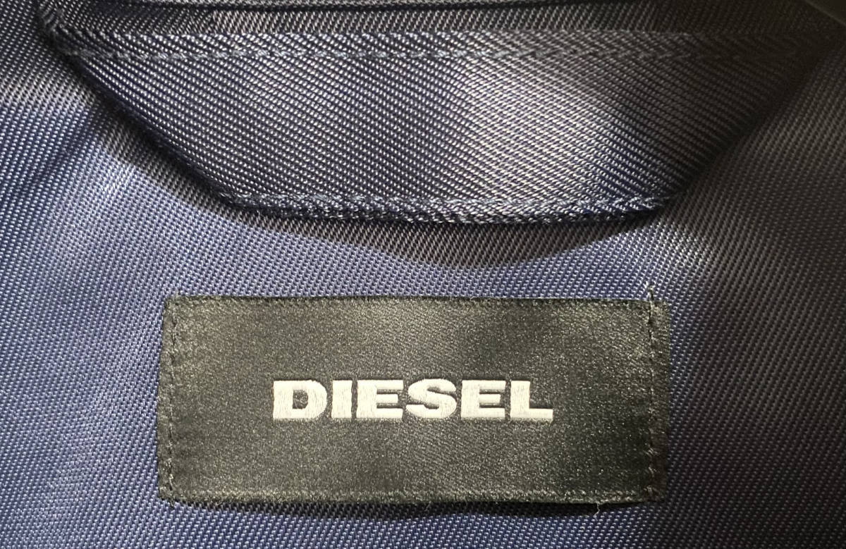 定価41,800円DIESELディーゼルJ-SHIRO.撥水加工シャイニーナイロンシングルライダースjoggKROOLEYTHOMMERSTRUKT_画像9