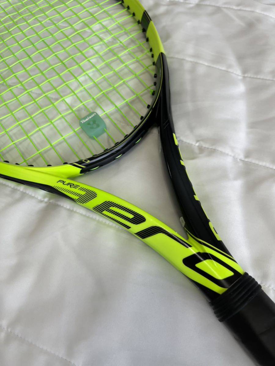 バボラ ピュア アエロ 2015年モデル (G2) BABOLAT PURE AERO 2015 中古格安！！_画像2