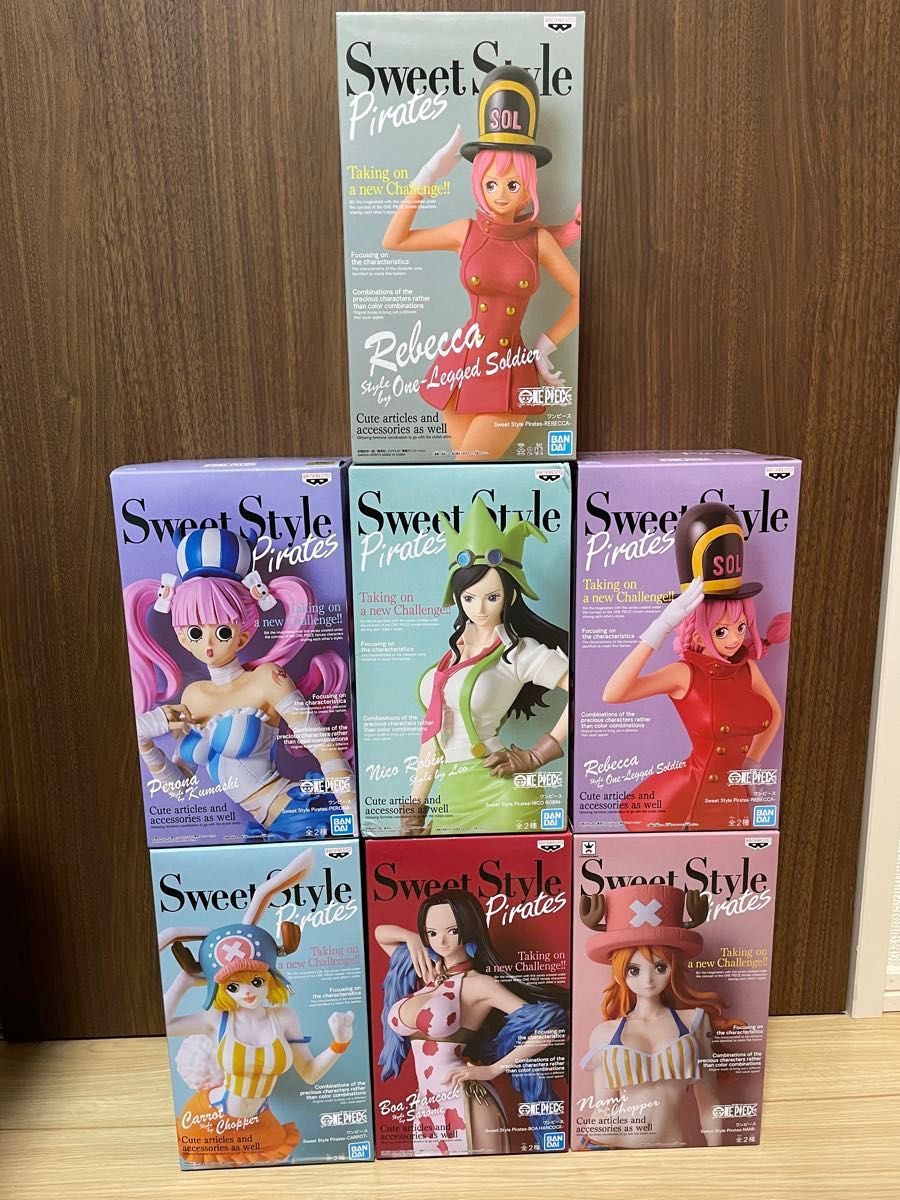 ワンピースフィギュア　Sweet  Style 7点セット　※バラ売り可