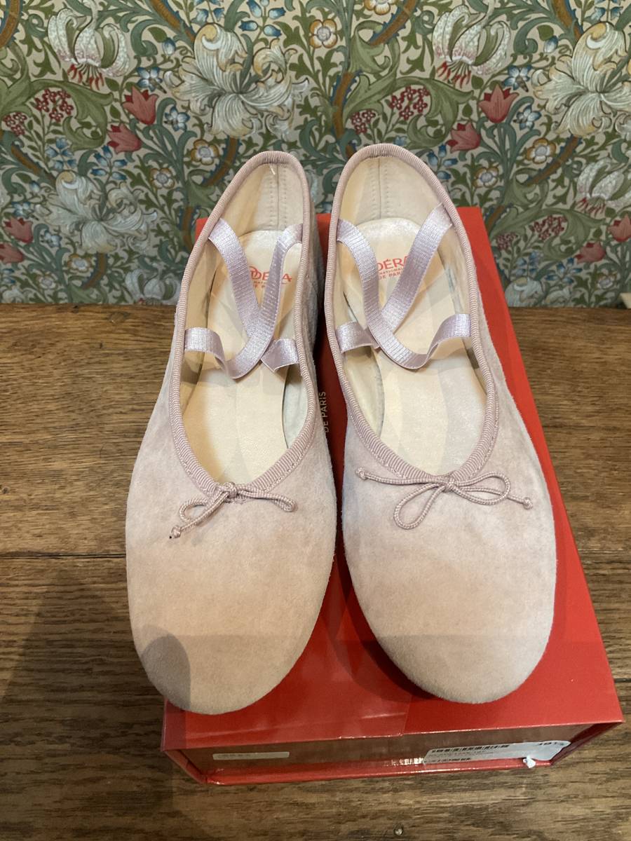 *OPERA NATIONAL DE PARIS ballet shoes opera 39.5 pink beige 