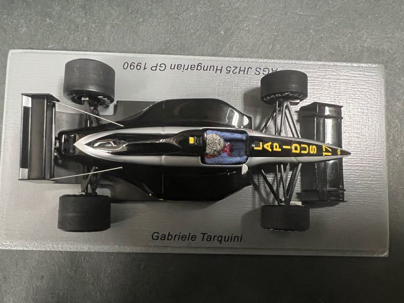 spark 1/43 S7222 AGS JH25 #17 ガブリエル タルキーニ 1990 ハンガリーGP _画像7