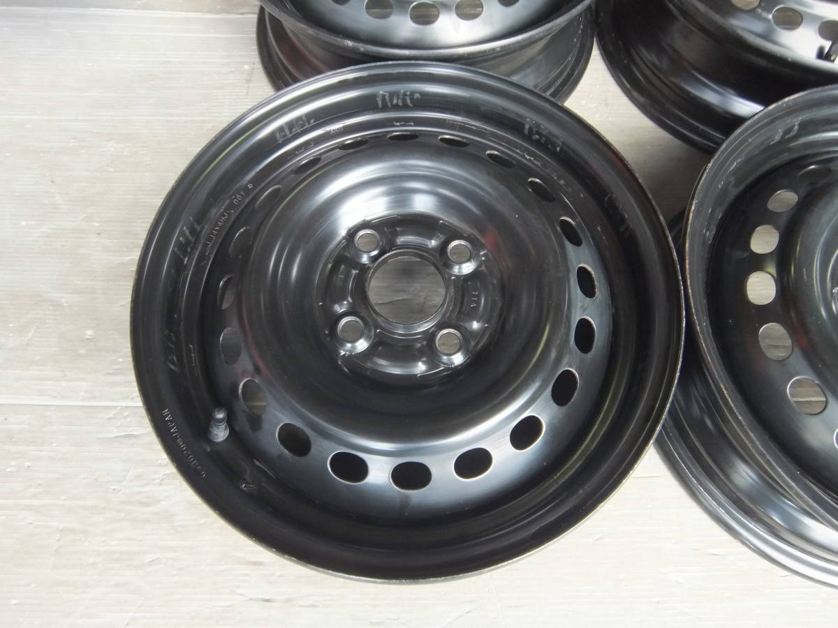 【ホンダ】N-BOX(JF3,4) 純正スチールホイール 14x4.5J 4-100 +40 ハブ56☆4本セット 31203-10 検)N-WGN N-ONE JF1 JF2_画像3