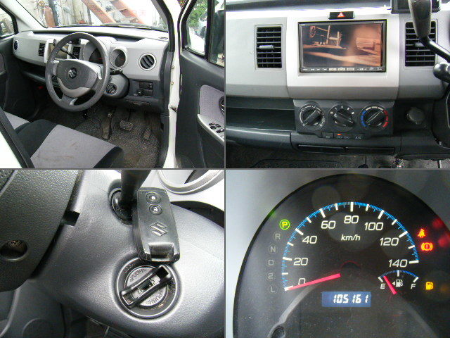 ◆MH22S ワゴンR スピードメーター K6A 4AT 2WD SRS 34100-65K8 34100-65KB0 ABS無 ［12504］_現車時の参考画像です