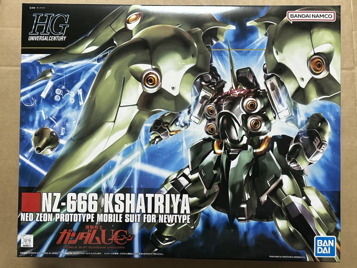 HGUC 1/144 クシャトリヤ 新品未開封品 機動戦士ガンダムUC ユニコーンガンダム ガンプラ バンダイスピリッツ HG ハイグレード 再販品_画像1