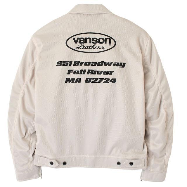 VANSON TVS2303S メッシュカバーオールジャケット サイズ3XL_画像2