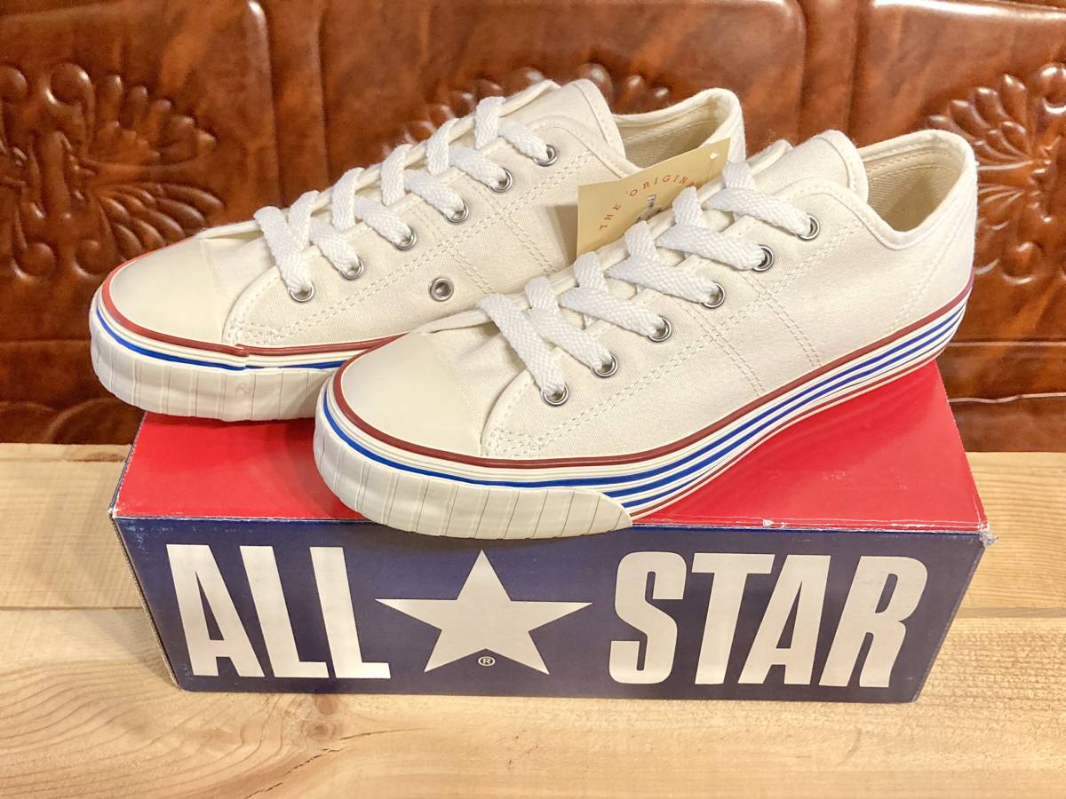 ★☆希少レア!converse ALL STAR 40's CHUCKS 白 ox 4 23cm コンバース オールスター キャンバス ホワイト 復刻 デッド ビンテージ 2312★