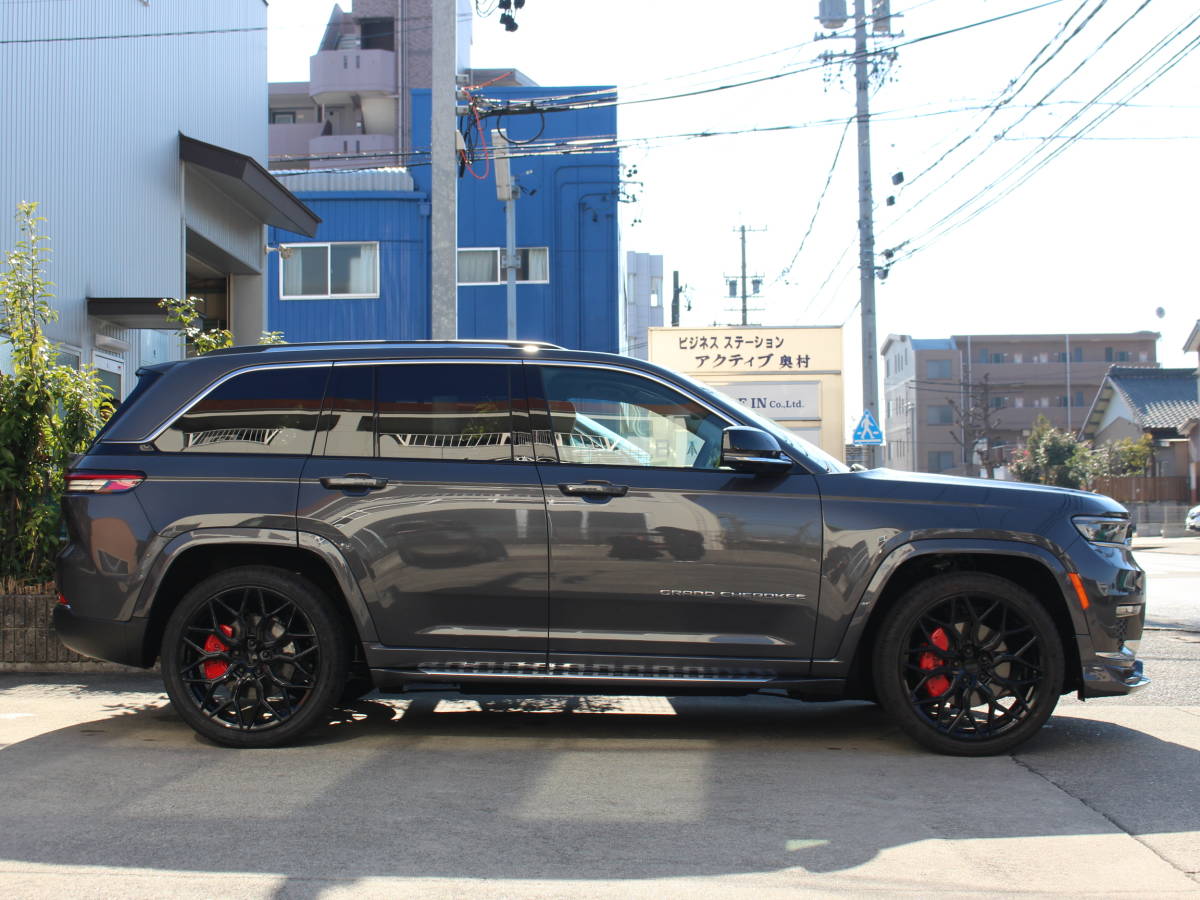 BCD ロワリングコイル Jeep Grand Cherokee ジープ グランドチェロキー カスタム ローダウン スプリング グラチェロ WL_BCD ロワリングコイル 施工後