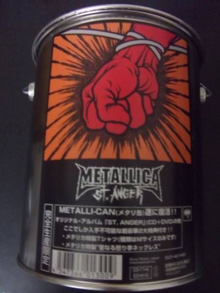 完全生産限定　METALLICA/st.anger メタリ缶!! /メタリカ