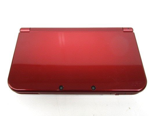 [即日発送]★通電OK★Nintendo ニンテンドー3DS LL 本体 RED-001 メタリックレッド 取扱説明書 タッチペン ARカード アダプター 371_画像2