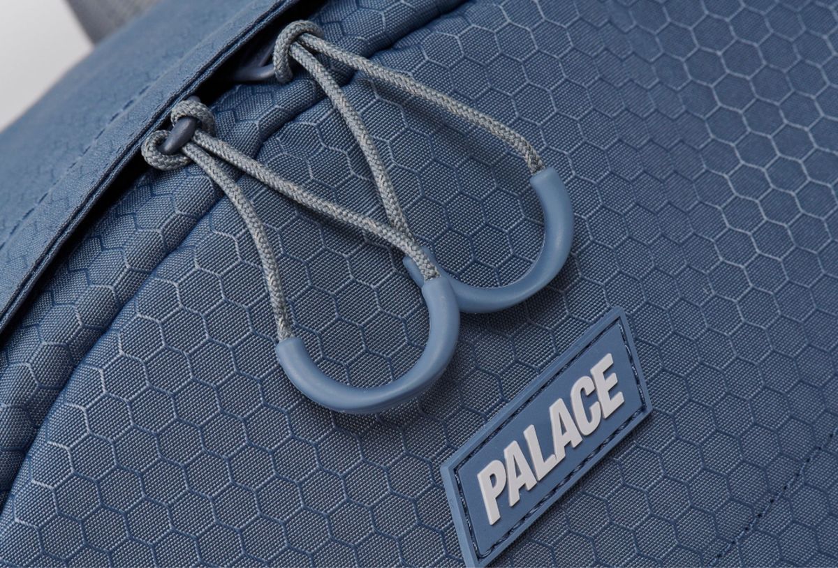 palace skateboards CORDURA ECO HEX RIPSTOP BACKPACK SLATE palace skateboards CORDURA ECO HEX RIPSTOP BACKPACK SLATE