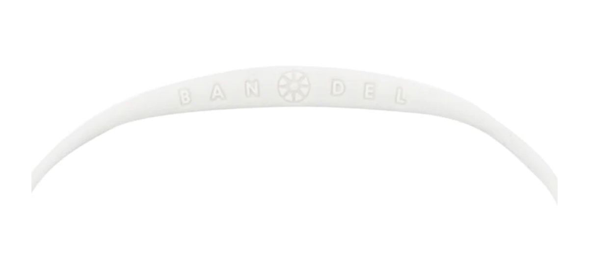 BANDEL スタッズネックレス サイズ40.0cm White×White