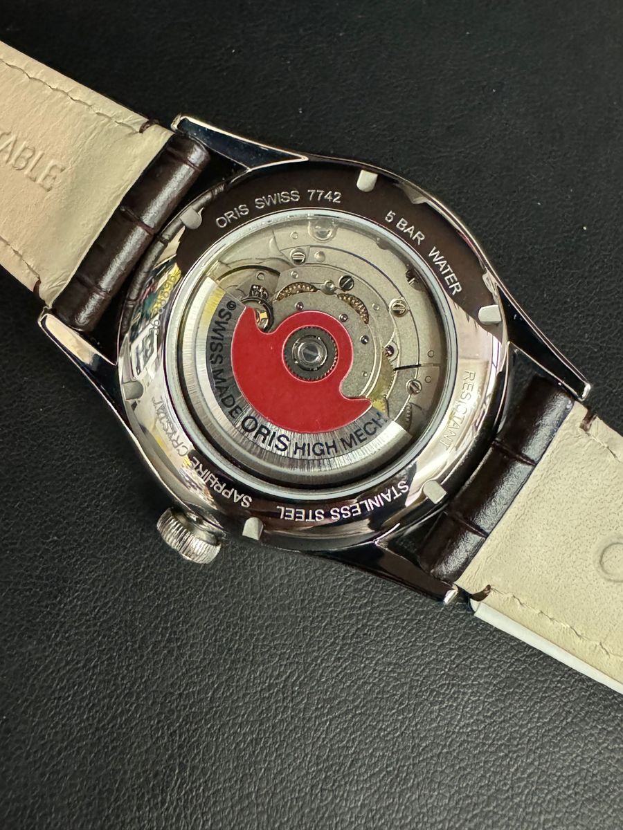 新品　正規品　ORIS オリス　アートリエ　７５５　７７４２　４０５３　ポインターデイ　腕時計　自動巻 