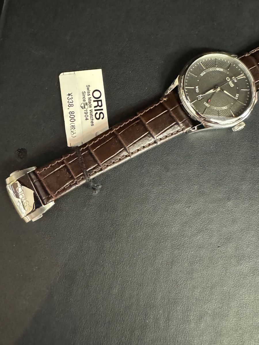 新品　正規品　ORIS オリス　アートリエ　７５５　７７４２　４０５３　ポインターデイ　腕時計　自動巻 