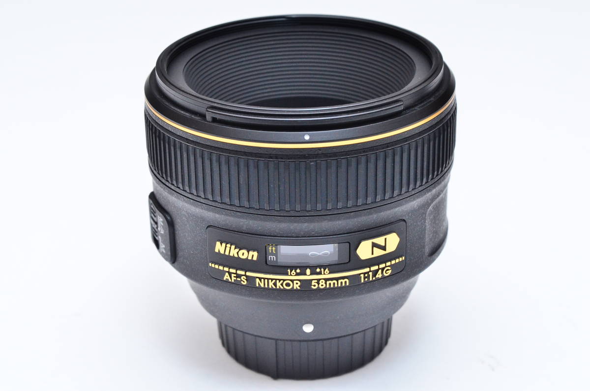Nikon AF-S NIKKOR 58mm F1.4G 極上品 解像力の良いあたりの個体！_画像5