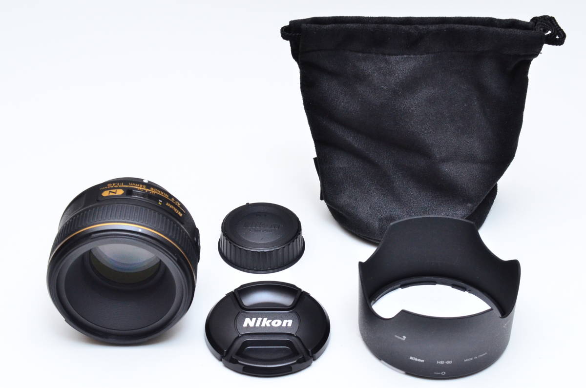 Nikon AF-S NIKKOR 58mm F1.4G 極上品 解像力の良いあたりの個体！_画像8