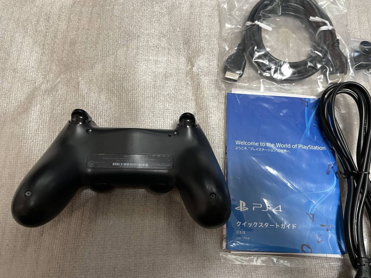 SONY PS4 本体 CUH-1200A ジェット・ブラック - 家庭用ゲーム本体