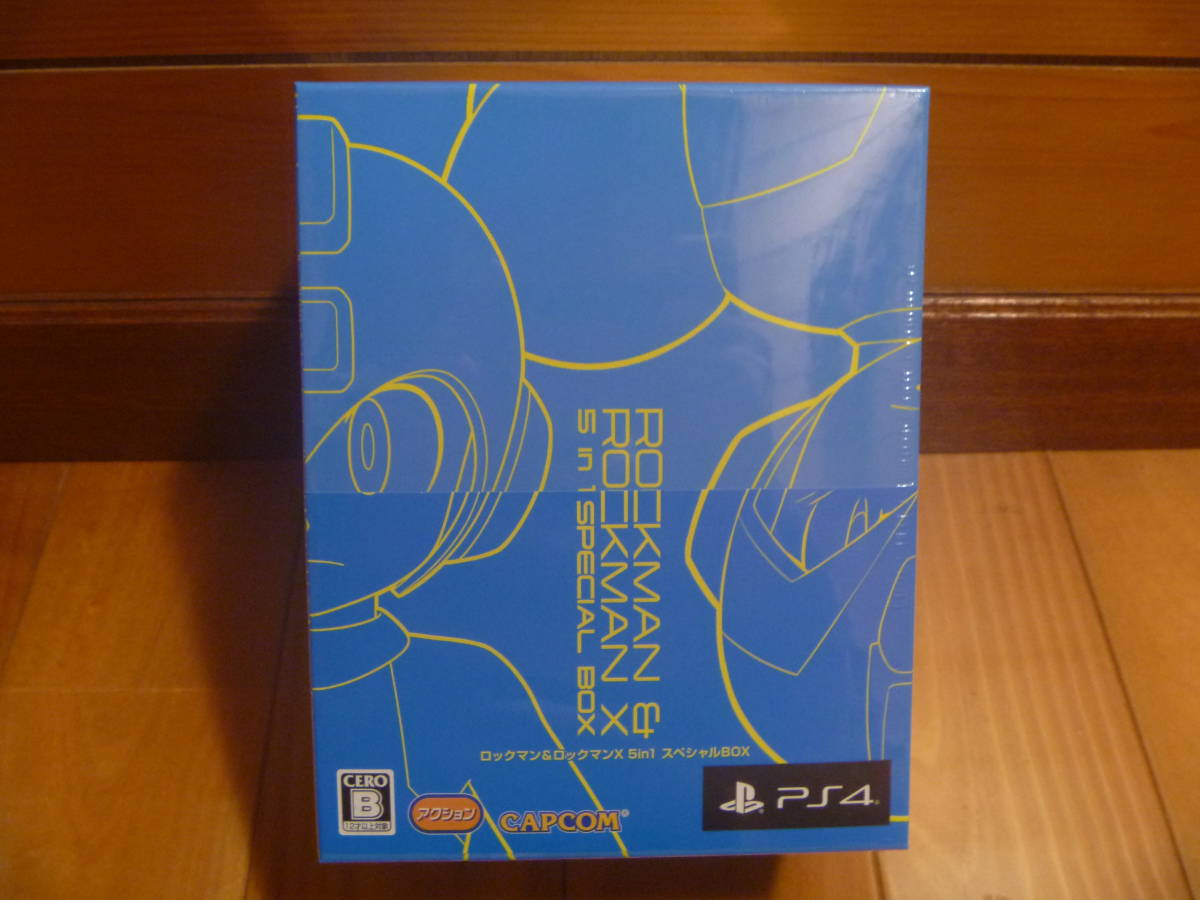 PS4 ロックマン＆ロックマンX 5in1 スペシャルボックス 新品未開封品_画像2