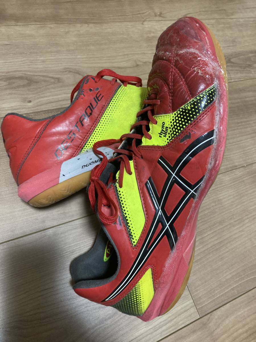 asics デスタッキ フットサルシューズ 26.5cm 中古_画像5