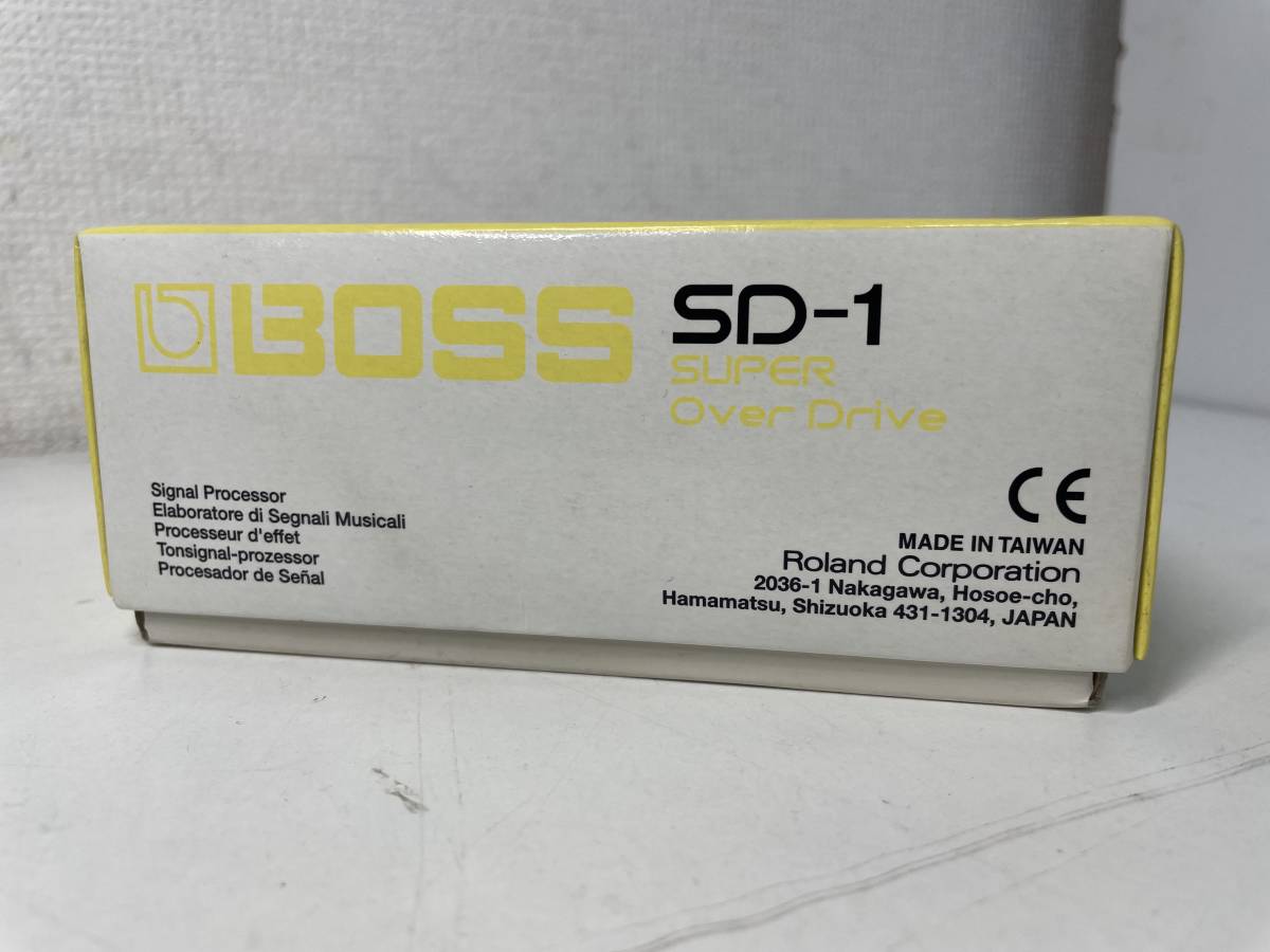 【美品】BOSS ボス オーバードライブ SUPER Over Drive SD-1 日本製 MADE IN JAPAN エフェクター _画像5