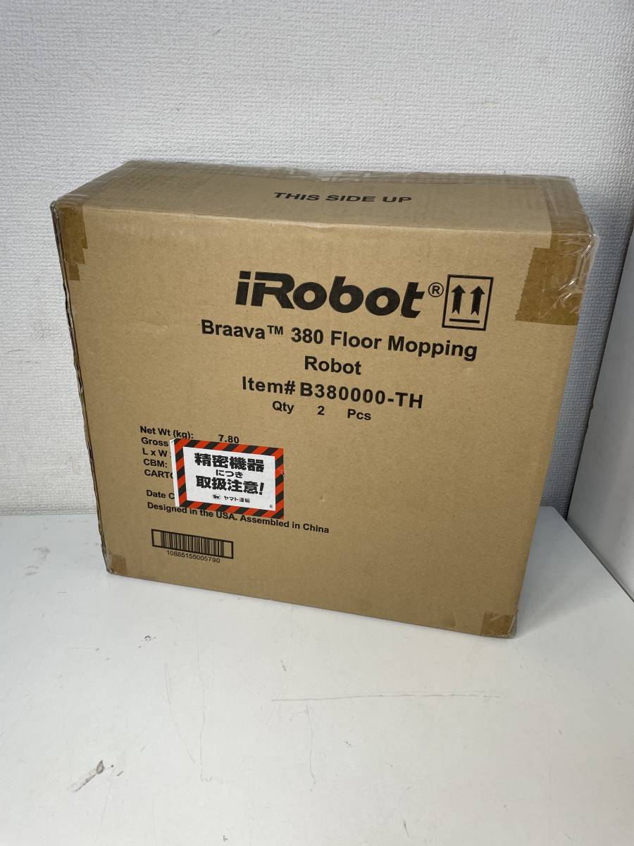 新品 未使用 未開封iROBOT アイロボット Braava 380t ブラーバ フロアーモッピングロボット_画像5