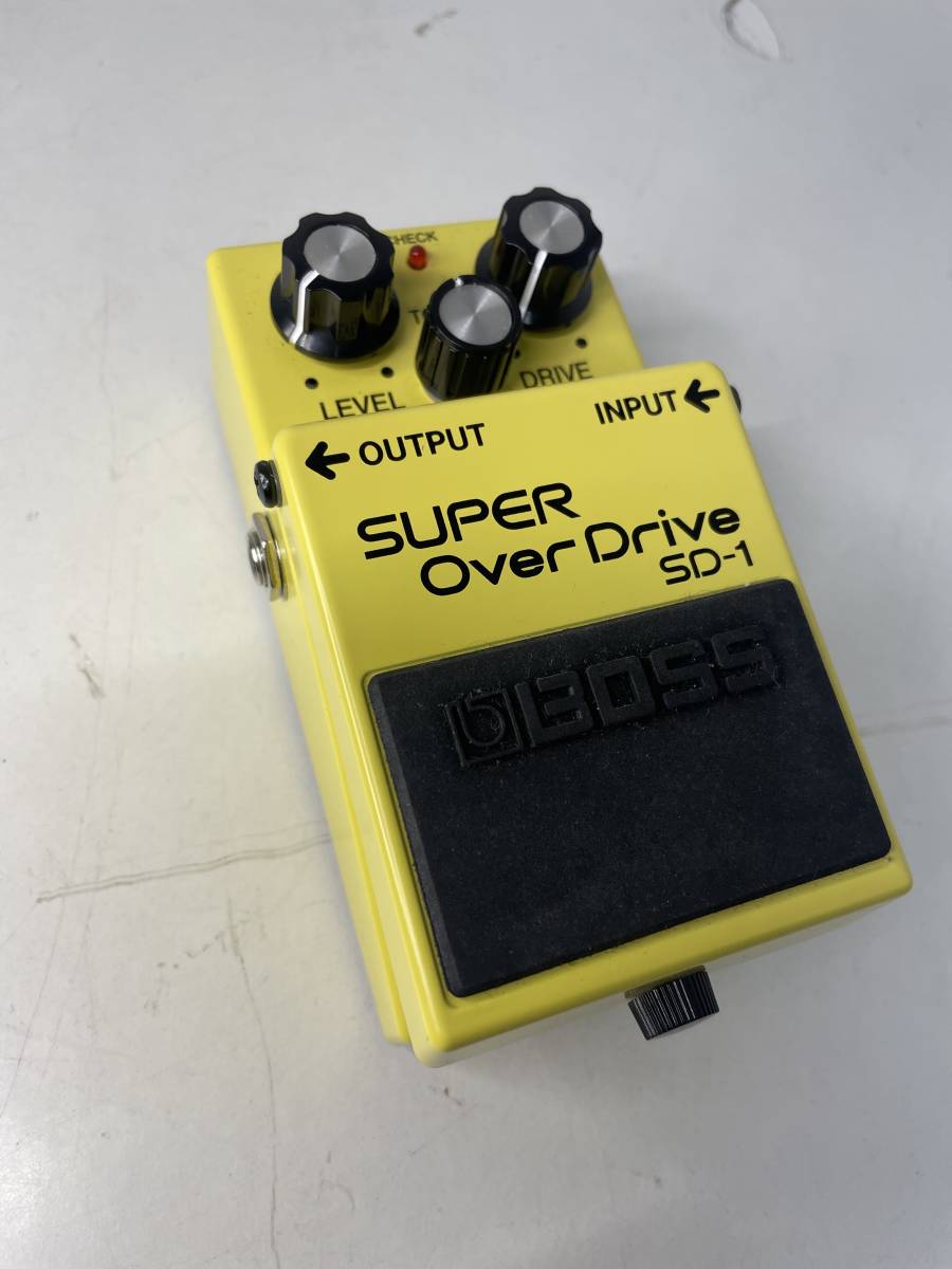 【美品】BOSS ボス オーバードライブ SUPER Over Drive SD-1 日本製 MADE IN JAPAN エフェクター _画像3