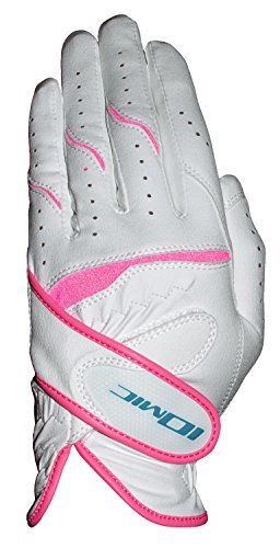 IOMIC(イオミック) ゴルフグローブ X-FIT Glove Lady`s 20cm 左手用 Accessories ホワイト×ローズパール 20cm_画像1