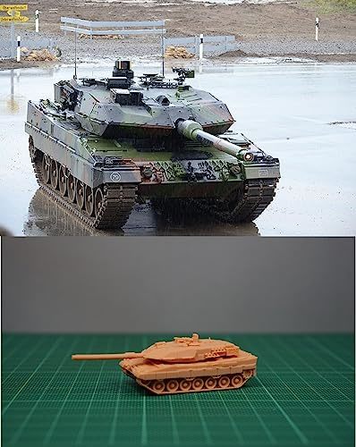 1/144 Germany Leopard II A6 Main Battle Tank (fine detail) Resin Kit_画像2