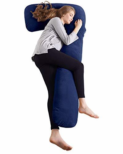 AngQi 抱き枕 だきまくら 妊婦 妊娠用 男女兼用 横向き寝 枕 クッション マタニティ 抱きまくら 等身大 癒し 快眠グッズ