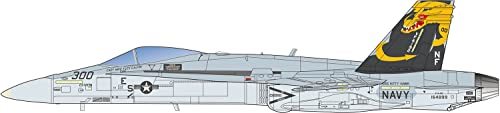 プラッツ 1/144 フライングカラーセレクション アメリカ海軍 艦上戦闘機 F/A-18C ホーネット ゴールデンドラゴンズ 2機セット プラモデル_画像4