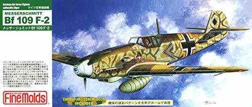 ファインモールド 1/72 ドイツ空軍 メッサーシュミット Bf109 F-2 プラモデル FL1_画像1