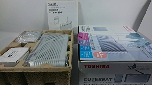 TOSHIBA ワイヤレススピーカーシステムCUTEBEAT TY-WSD9(S)
