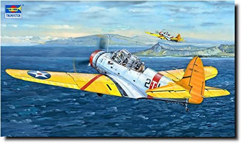 トランペッター 1/32 アメリカ海軍 艦上攻撃機 TBD-1 デヴァステーター プラモデル 02226_画像1