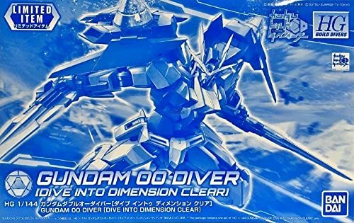 BANDAI 【イベント限定】HGBD 1/144 ガンダムダブルオーダイバー [ダイブイントゥディメンションクリア]_画像1