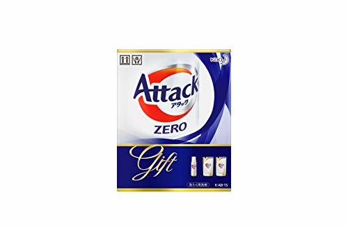 【洗剤ギフト】 アタックZERO 400g*1本 つめかえ360g*2袋 (抗菌+プラス 24時間部屋干し臭を防ぐ)_画像2