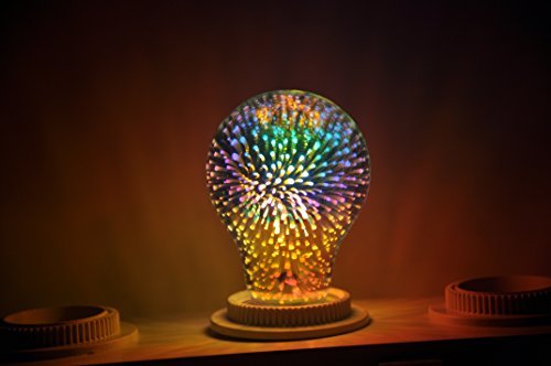 KY LEE LEDレトロエジソン電球 A60 4W E26口金 花火フィラメント電球 花火ランプ 電球 装飾電球 、AC85-265V レトロ_画像3