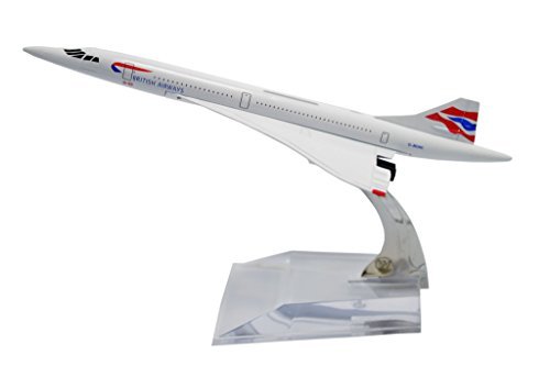 TANG DYNASTY 1/400 16cm ブリティッシュ・エアウェイズ British Airways コンコルド 合金飛行機プレーン模型_画像1