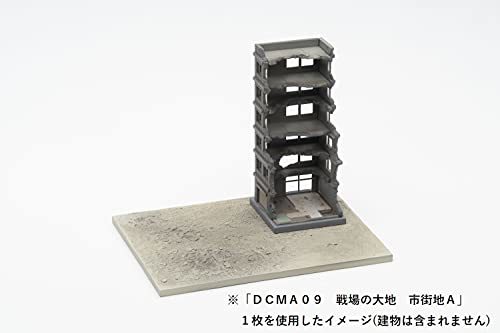 トミーテック 1/144 ジオコレ・コンバットシリーズ DCMA09 戦場の大地 市街地A 塗装済みプラモデル_画像3