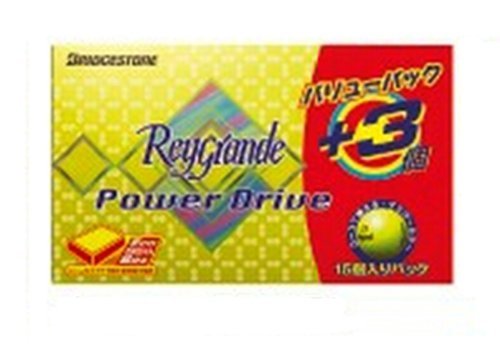 WOSS(ウォズ) レイグランデ ゴルフボール REYGRANDE POWER DRIVE(15ヶ) ユニセックス RPY15A 黄色_画像1