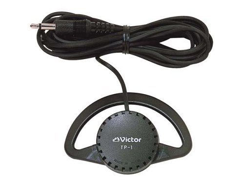 JVC TP-1GR オープン型ヘッドホン テレビホン 耳掛け式 3m グレー_画像1