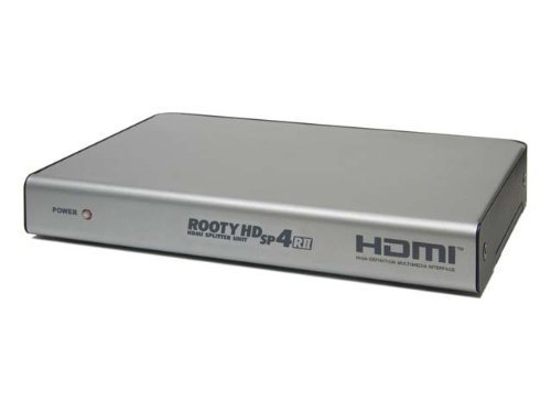 電波新聞社 ROOTY HD SP4/R2 HDMI分配器(4出力) DP3913476