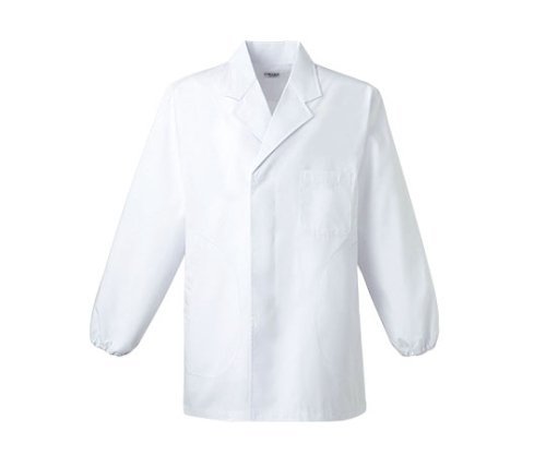 [フォーク] 男子 白衣 長袖 C100 ホワイト 日本 LL (日本サイズXL相当)_画像1