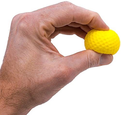 ゴルフ練習ボールプラスチック制限飛行 壊れにくい 凹み防止 ゴルフボール 室内 屋外パット練習器具トレーニング 軽量 プラクティス_画像5