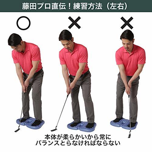 Tabata(タバタ) ゴルフ 練習器具 パター 練習用品 パッティング練習 体幹 藤田パッティングディスクの画像5